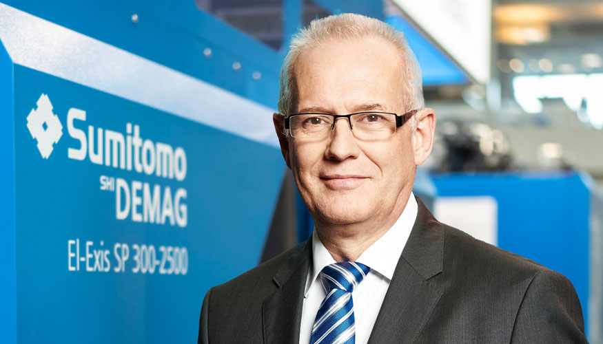 Gerd Liebig, director general del Grupo Sumitomo (SHI) Demag Plastics Machinery