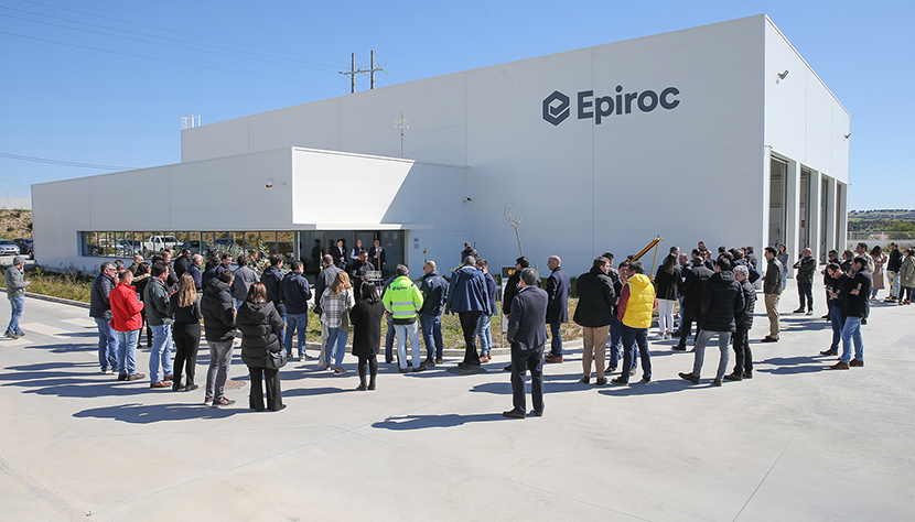 Cerimónia de inauguração do centro de serviços da Epiroc, em Aljustrel