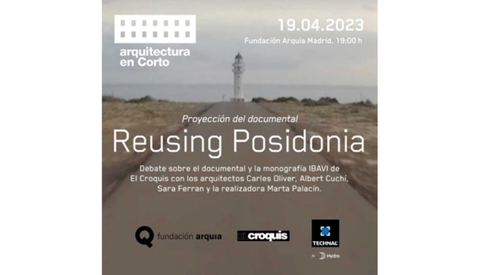 El cortometraje 'Reusing Posidonia', abre la temporada del ciclo 'Arquitectura en Corto'