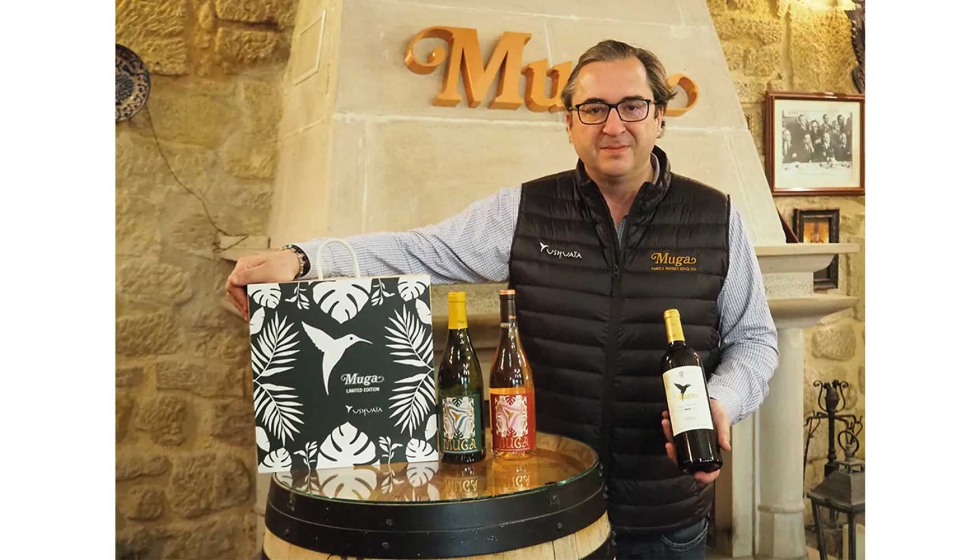 Ushuaa Ibiza Beach Hotel y Bodegas Muga presentan una exclusiva coleccin de vinos en Edicin Limitada. Juan Muga en la imagen...