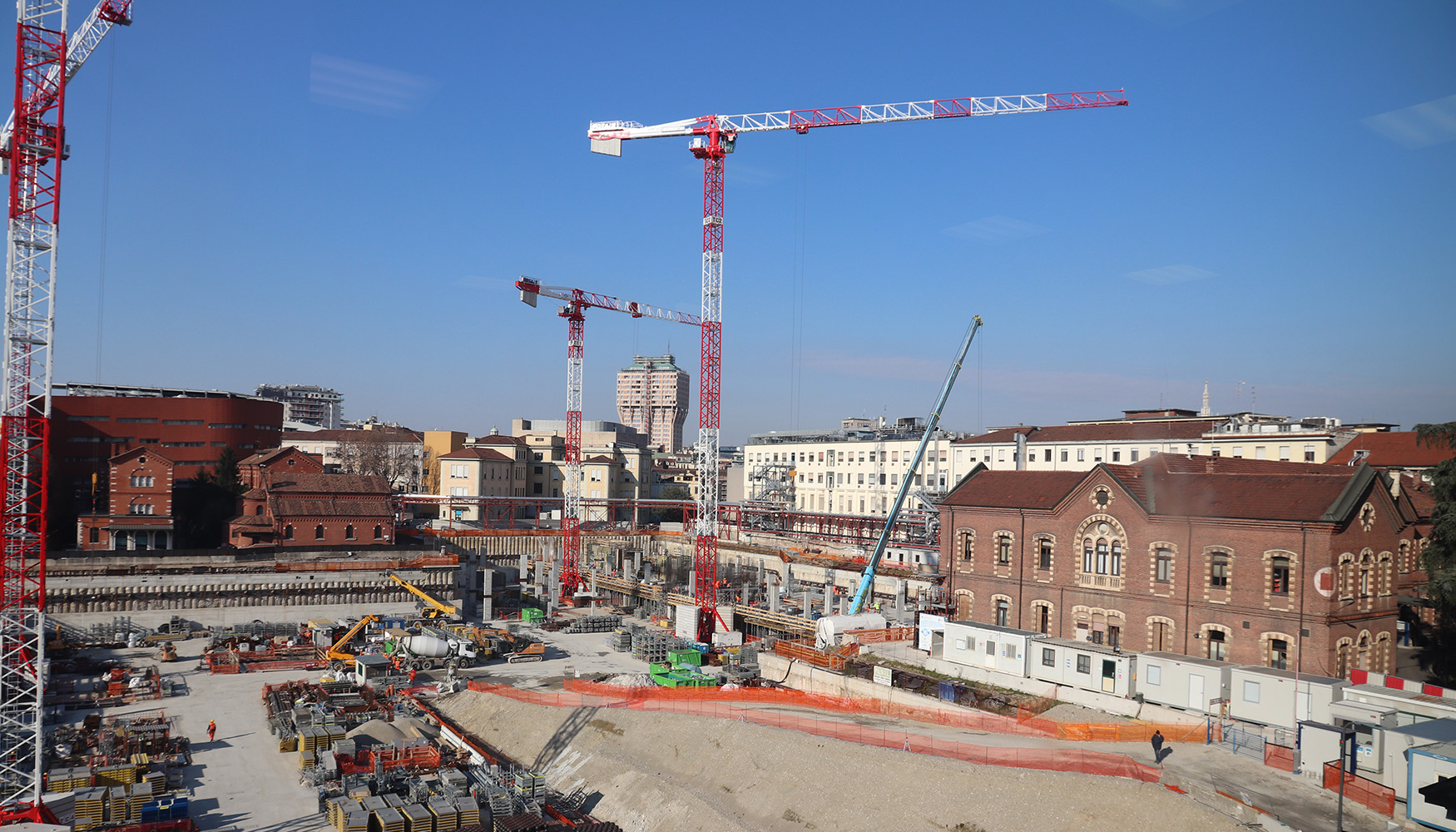 Obras de rehabilitacin del Policlnico de Miln