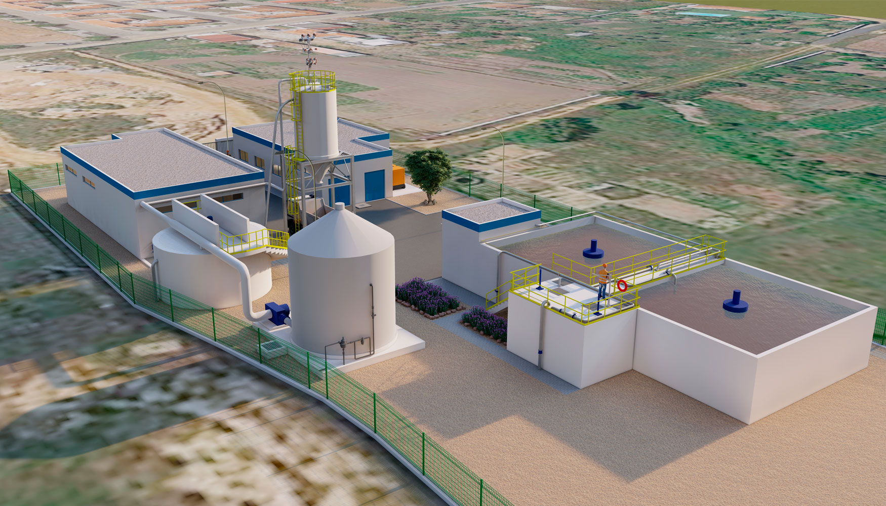Acciona ha construido ms de una treintena de plantas de tratamiento de aguas residuales y de agua potable en Portugal