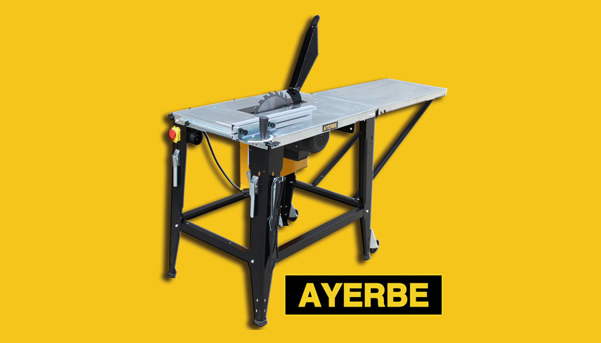 Nueva mesa tronzadora AY 315 MN de Ayerbe