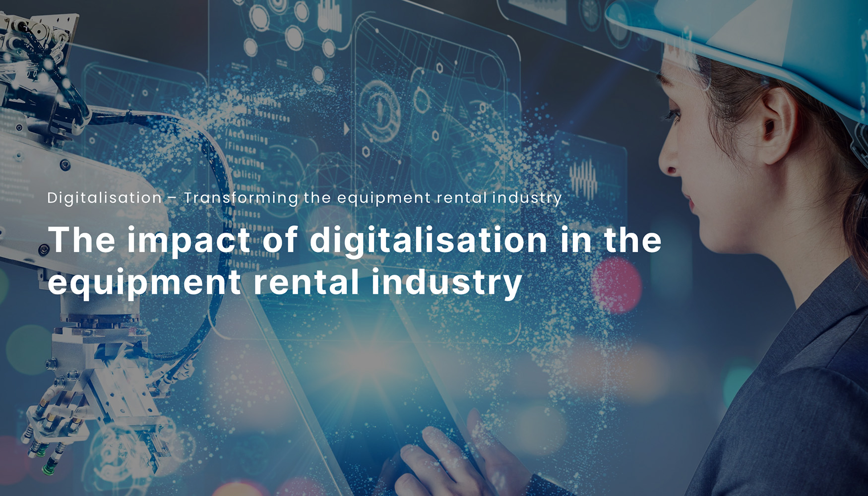 ERA ha elaborado recientemente el informe 'El impacto de la digitalizacin en la industria del alquiler de equipos'