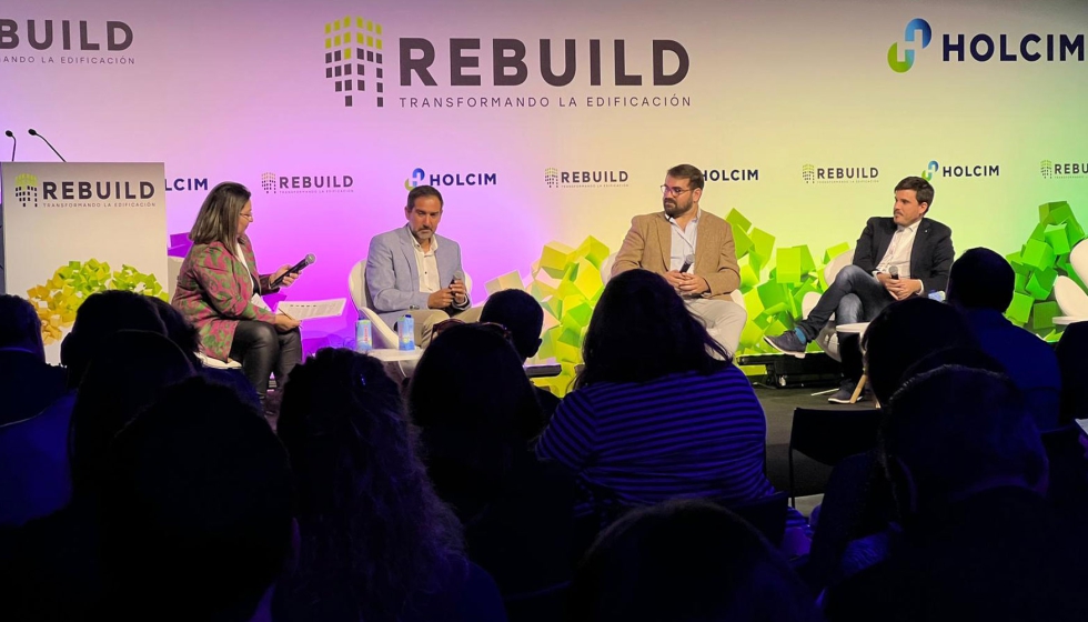 Salvador Bohigas, CEO de MSI Digital Builders, en una de las mesas redondas en las que tuvo participacin en el marco de Rebuild...