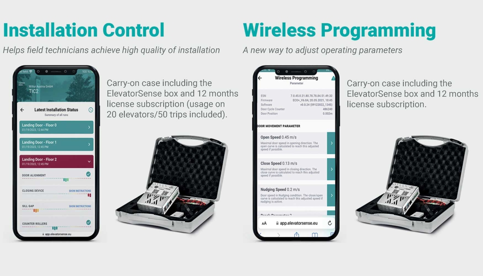 Plataforma inteligente ElevatorSense