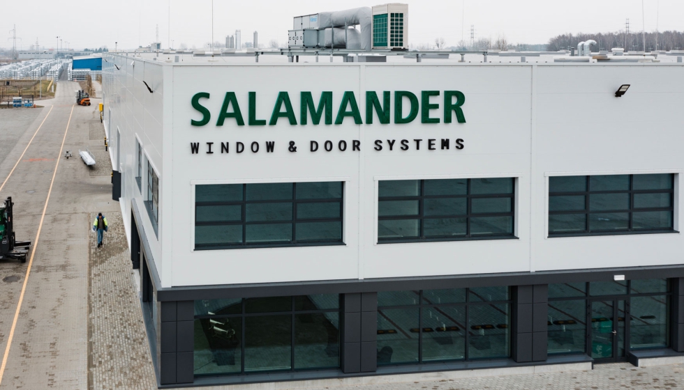 O novo centro logstico da Salamander em Wloclawek, Polnia.  Salamander Industrie-Produkte