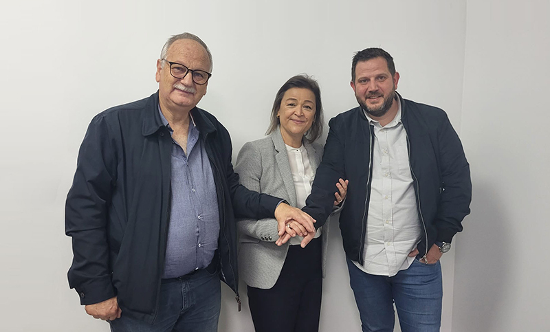 Da esquerda para a direita...