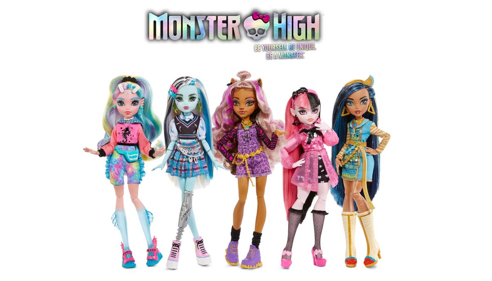 Monster High reimaginando sus personajes en una colección Juguetes y Juegos