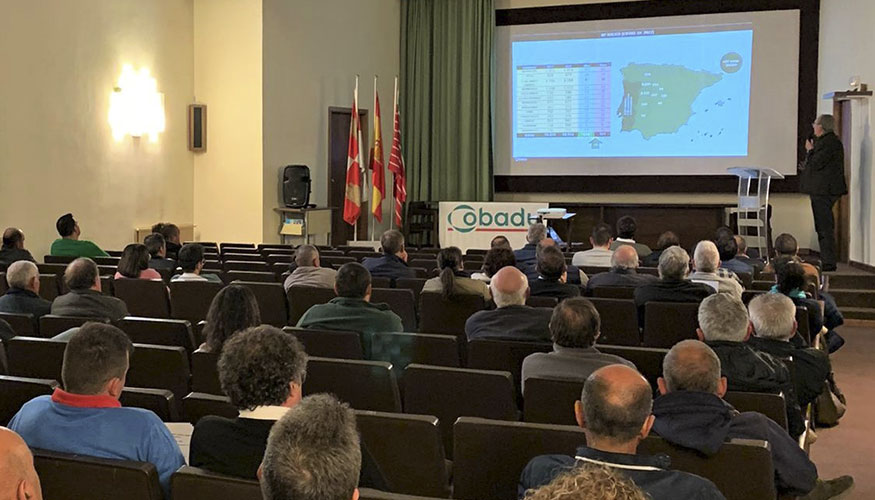 Rafael S�nchez, gerente de Cobadu, puso el cierre a las jornadas de la cooperativa celebradas en la capital zamorana...