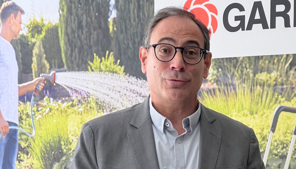 Carlos del Pial, director general de Espaa y Portugal consumer products de Husqvarna