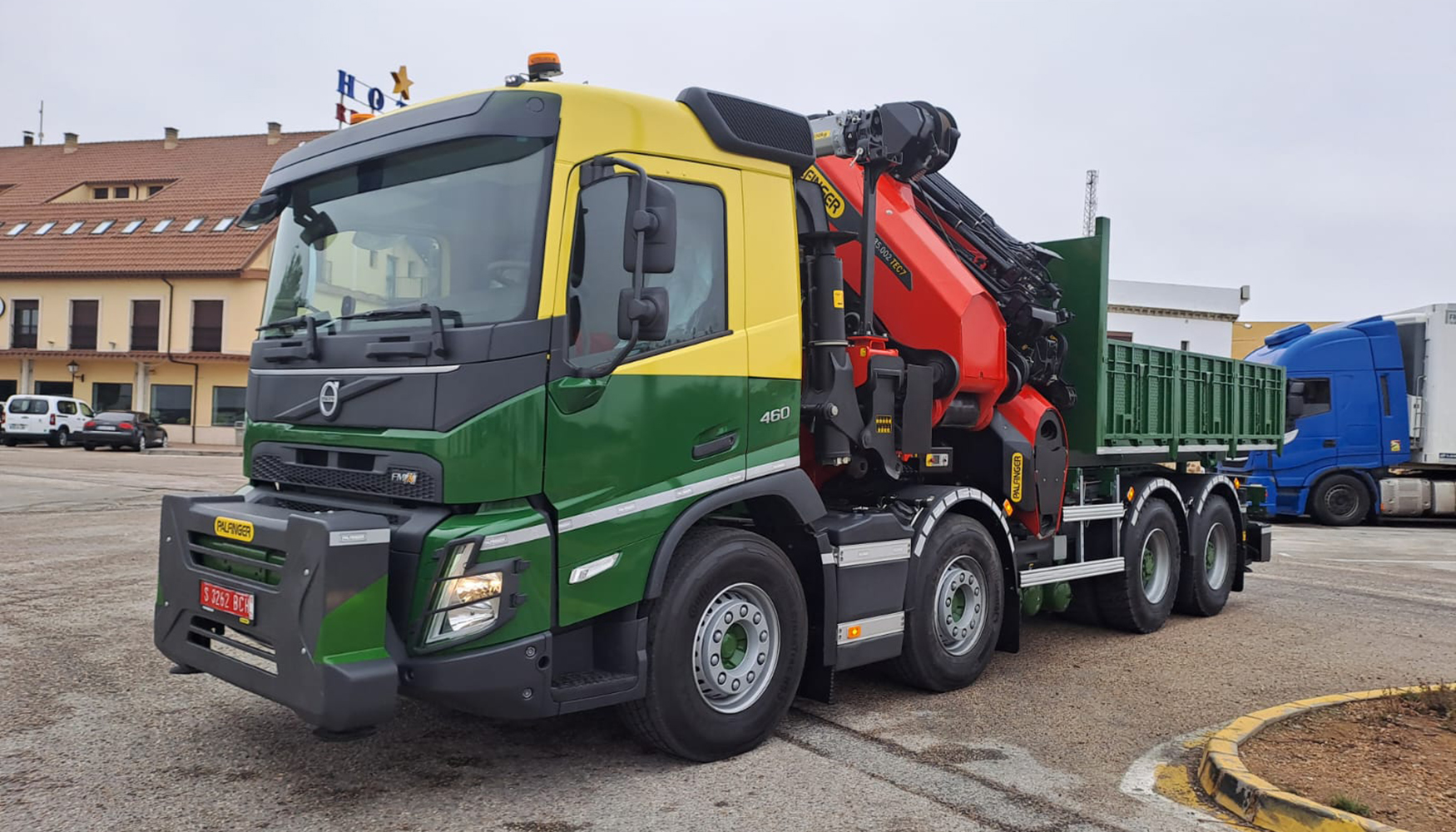 La nueva Palfinger PK 135.002 TEC 7 se ha incorporado ya a la flota de Gras Aguilar en Mallorca