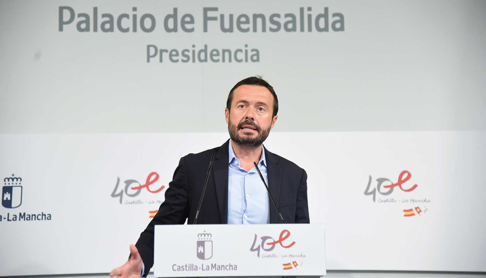 Jos Luis Escudero es el consejero de Desarrollo Sostenible de Castilla-La Mancha