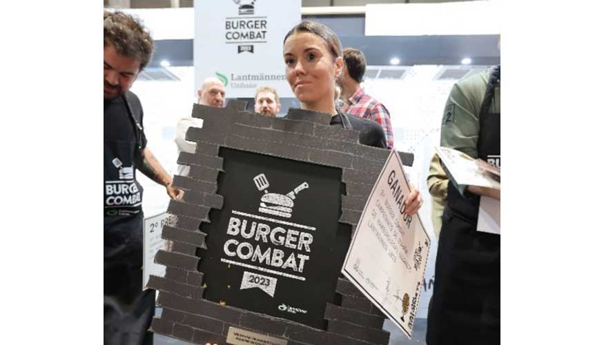 Mariana Hernndez ganadora del 3er Burger Combat