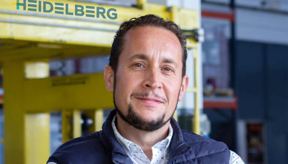 David Rodrguez, nuevo Service Manager de Heidelberg Spain, lleva trabajando en el sector grfico desde 1997