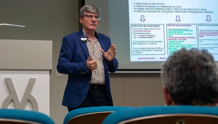 Jos Carlos Fernndez Snchez, durante su ponencia