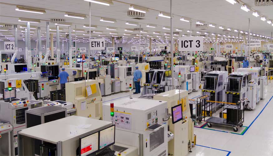 Instalaciones de producci�n de electr�nica de Ficosa