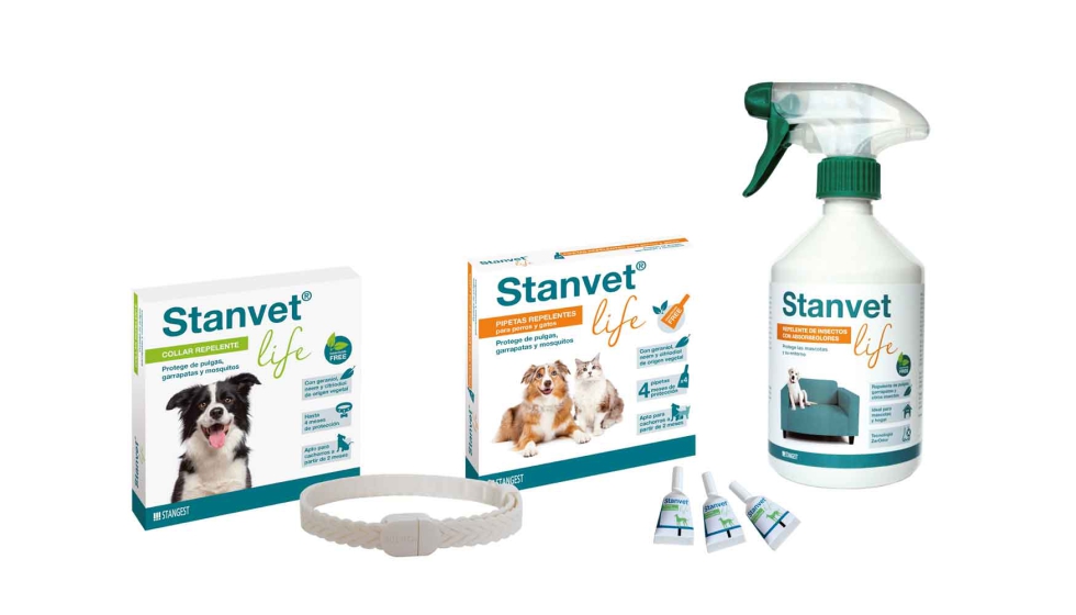 La gama Premium de antiparasitarios Stanvet Life, de Stangest