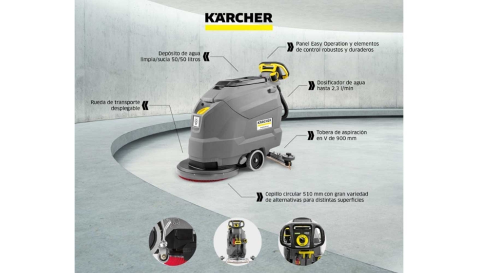 FREGADORA INDUSTRIAL KARCHER BD 50/50 C BP