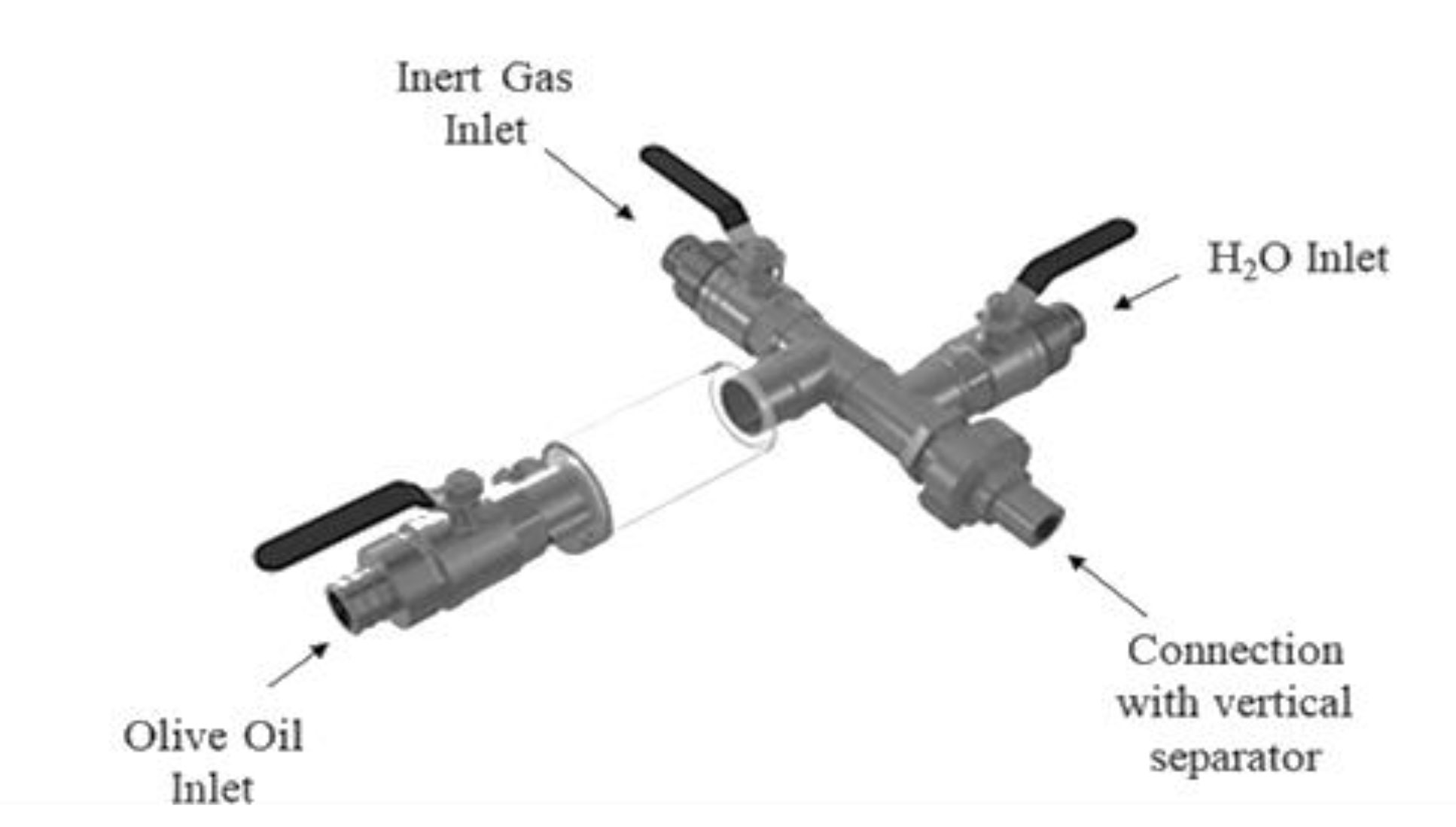 Fig. 1 Dispositivo de inyeccin de gas