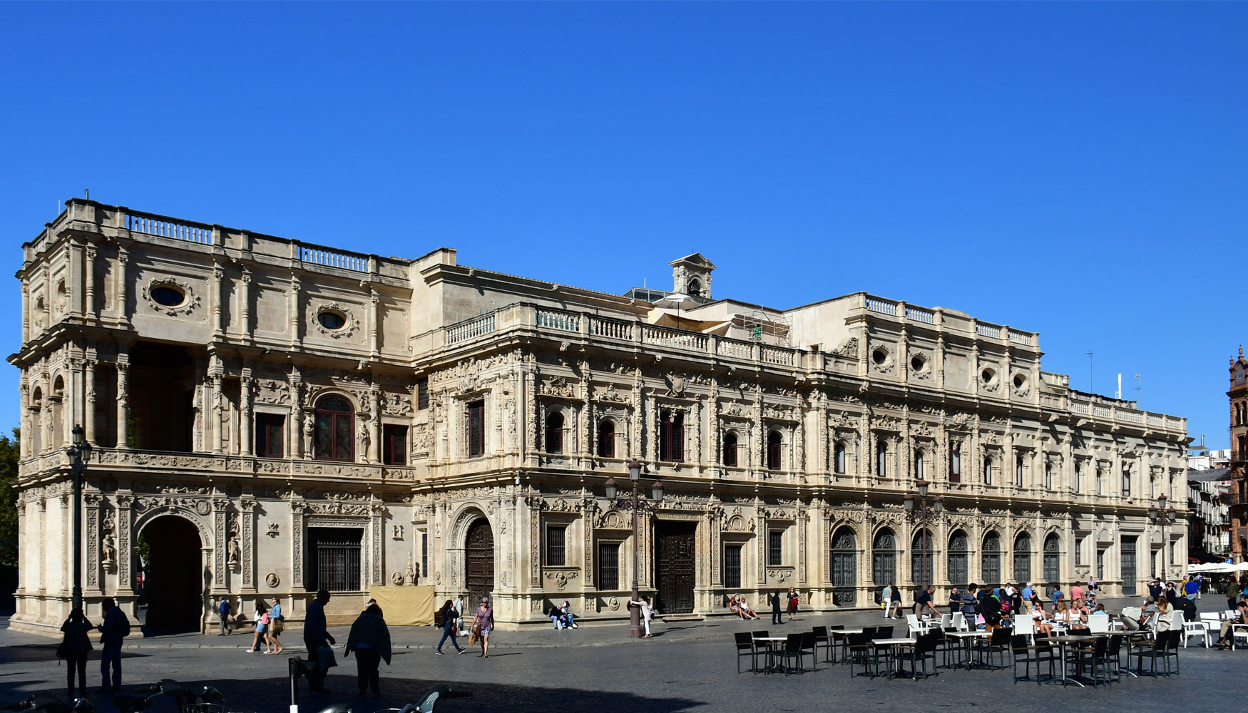 Edificio del Ayuntamiento de Sevilla.Foto: Gzzz