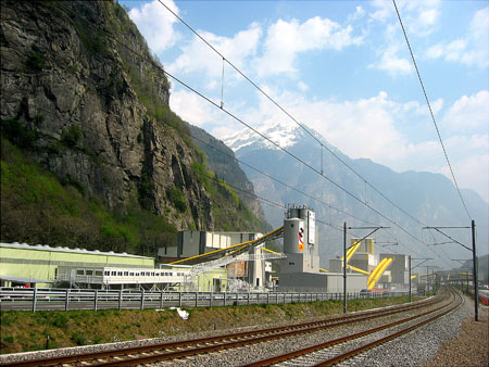 Se prev que los trenes puedan atravesar las montaas alpinas a 250 kilmetros por hora