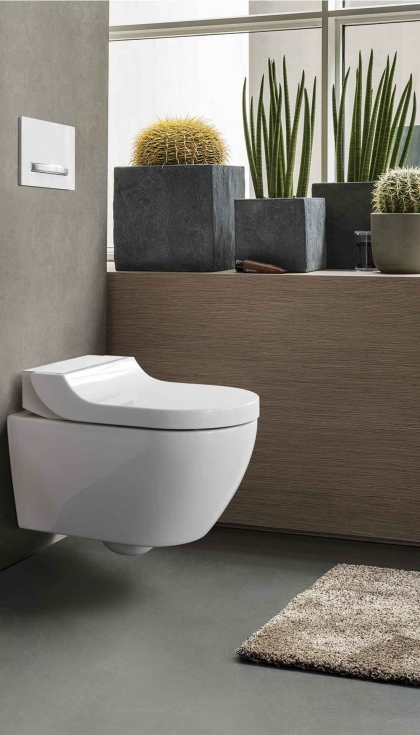 AquaClean Tuma Comfort, el smart toilet ms verstil de Geberit