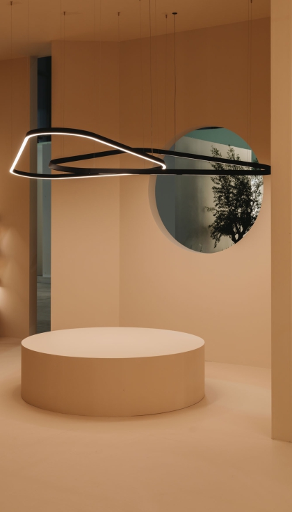 Geometric caus� gran sensaci�n en el stand de LedsC4 en la pasada cita de Mil�n. Foto: Enric Badrinas