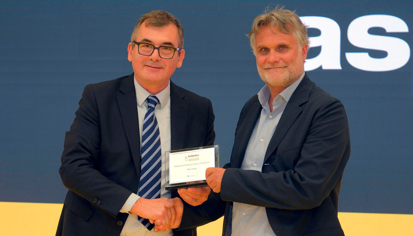 De izquierda a derecha: el director general de Veronafiere, Maurizio Danese, y el director de Construcci�n de Telt, Piergiuseppe Gilli...