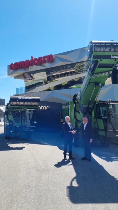 Sante Faresin y Manuel Martins