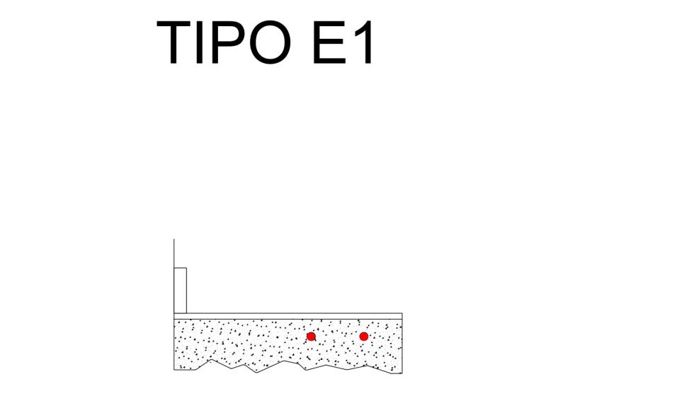 Imagen 2.E. Sistema radiante TIPO E. Tubos integrados en la base estructural (TABS)