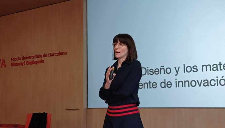 Marta Gonzlez detall los proyectos sobre materiales en los cuales participa Elisava