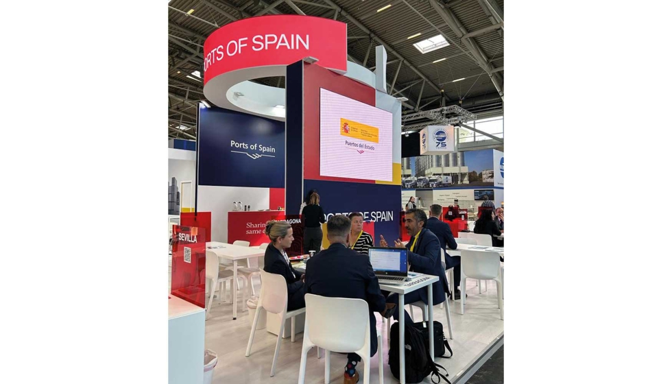 Stand 'Ports of Spain' en Transport Logistic