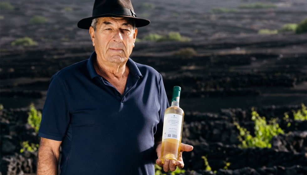 Con las uvas de este viticultor se han elaborado los vinos 'Experiencias de vendimia 2022'