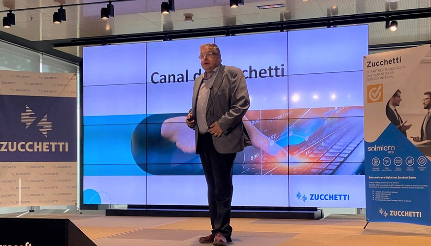Joseba Marcos, director de Canal de Zucchetti Spain, presenta la estrategia de canal de la compaa