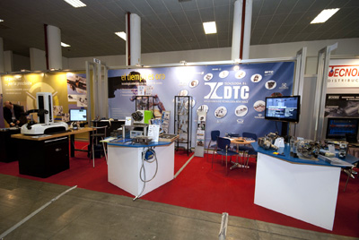 Image of the stand that Schunk shared with DTC in MetalMadrid 2010