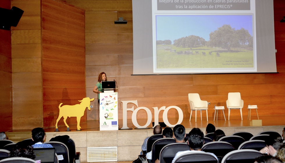 Eva María Frontera, profesora titular de la Facultad de Veterinaria de la Universidad de Extremadura...