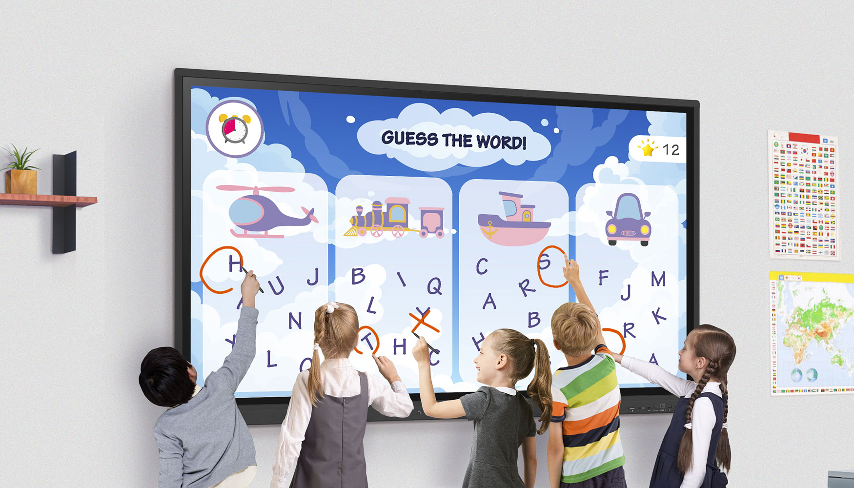 Las nuevas LG CreateBoard ofrecen hasta 40 puntos tctiles para una experiencia de escritura y dibujo interactiva superior...