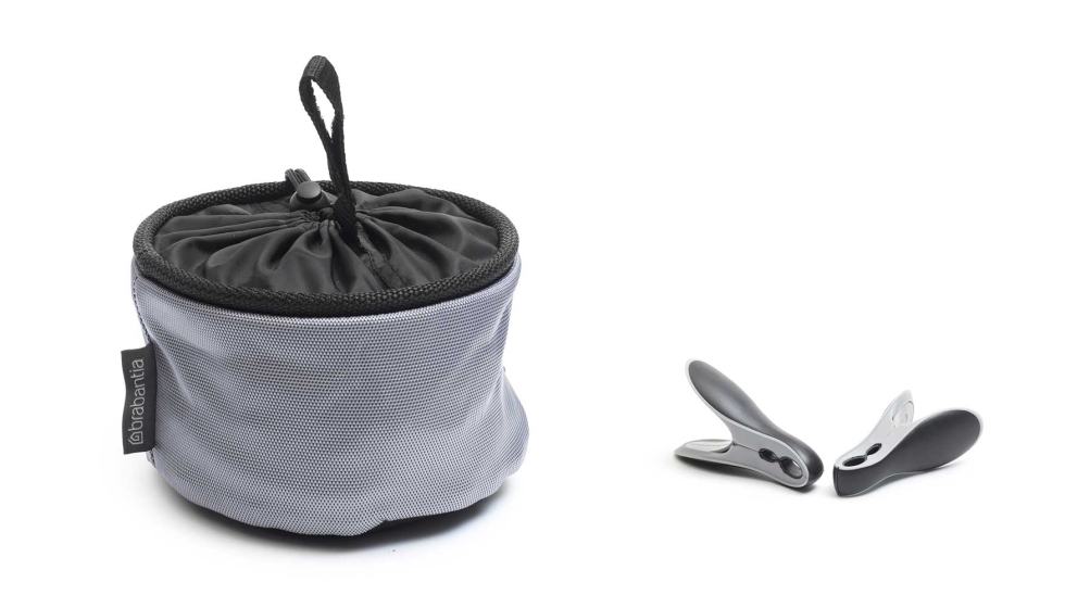 Bolsa para pinzas y pinzas de Brabantia