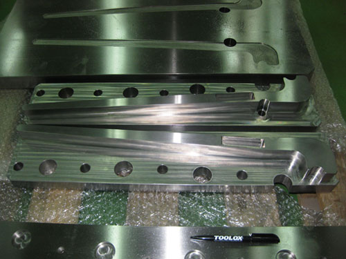 Shaped parts have been cut by plasma, much more efficiently by comparing with the alternative of machining square piece