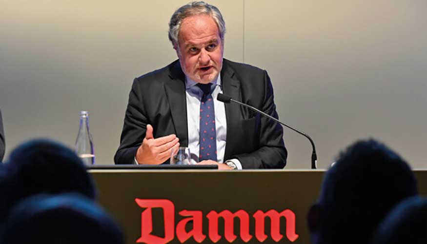 Demetrio Carceller Arce, presidente ejecutivo de Damm, se muestra optimista respecto a los resultados del 2023...