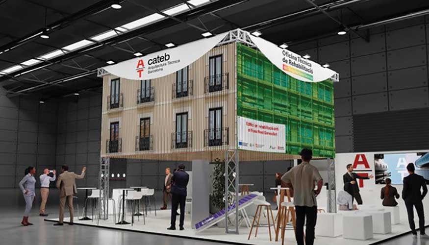 El stand del Cateb en Construmat ser el escaparate de la rehabilitacin energtica