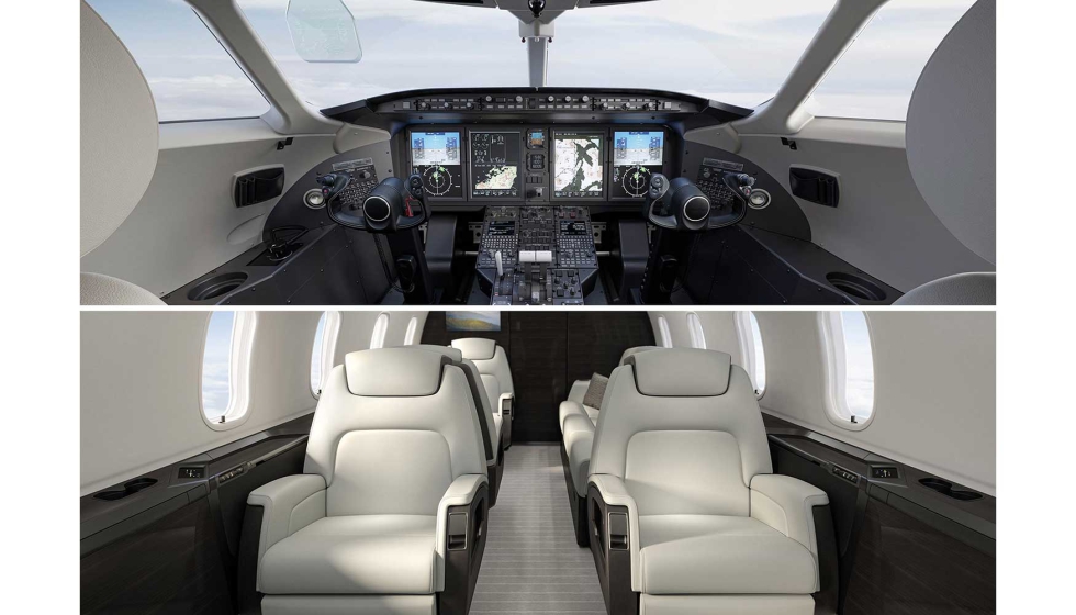 Con el Challenger 3500, los pasajeros se benefician de la mejor experiencia en cabina, con un diseo interior impactante...