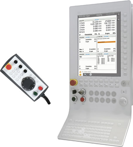 CNC of B & R panel and command of control offer clear ergonomic advantages