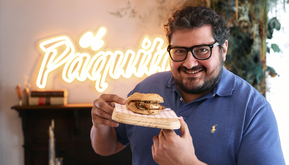 Carlos Moreno, jefe de cocina de Caf Comercial con el Mejor Paquito de Madrid 2023