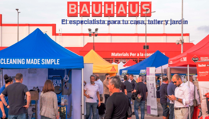 Imagen del evento Pro Service en 2022 en la tienda de Bauhaus en Tarragona