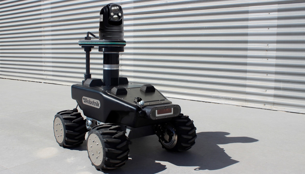 Nuevo robot mvil para vigilancia Robotnik RB-Watcher