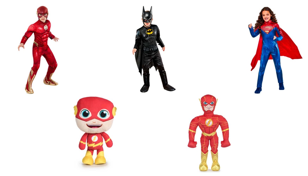 Superhero Flash - Juego de 6 figuras de acción – El mejor juego de juguetes  para niños – Modelos coleccionables – Decoración exclusiva para pastel