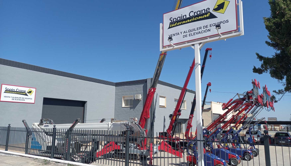 Spain Crane tiene una amplia experiencia en la venta y alquiler de equipos de elevacin