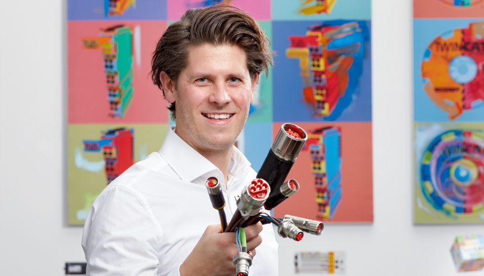 Florian Vogel, gestin de productos de E/S, Beckhoff Automation. Foto: Beckhoff